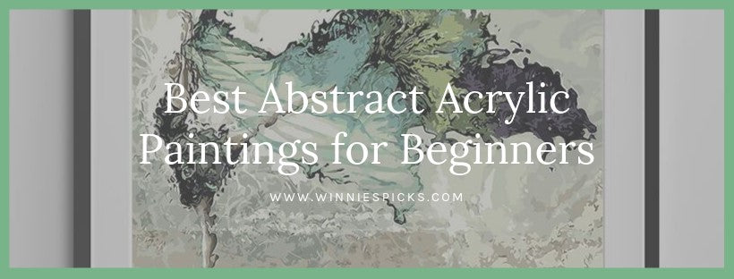 Abstract acrylic paintings for beginners
