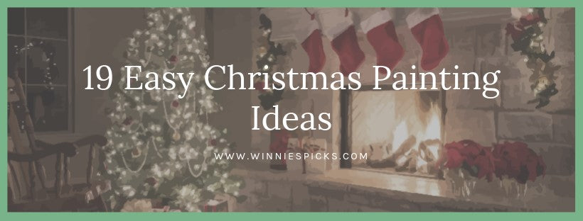 Easy Christmas painting ideas