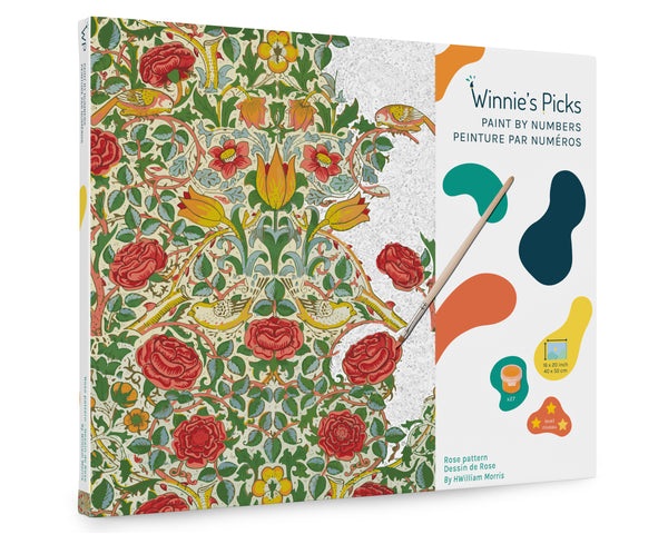 Rose pattern, by William Morris