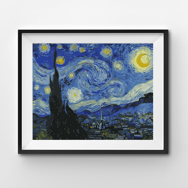 La nuit étoilée, de Vincent van Gogh