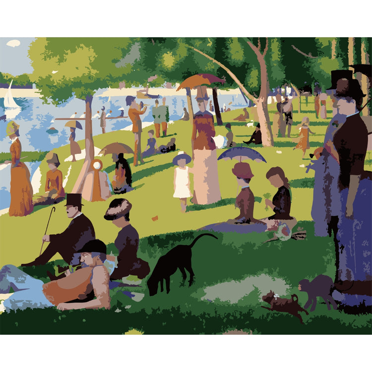 Un dimanche après-midi à l'île de la Grande Jatte