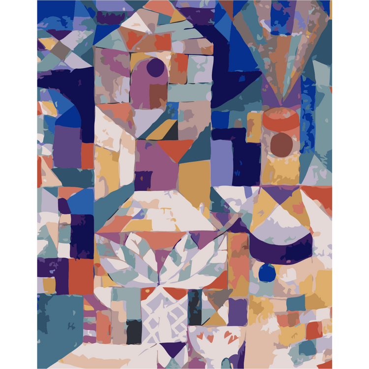 Burggarten, de Paul Klee