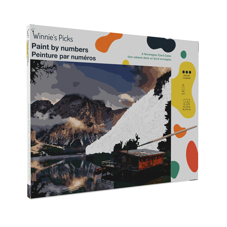 A Norwegian fjord cabin