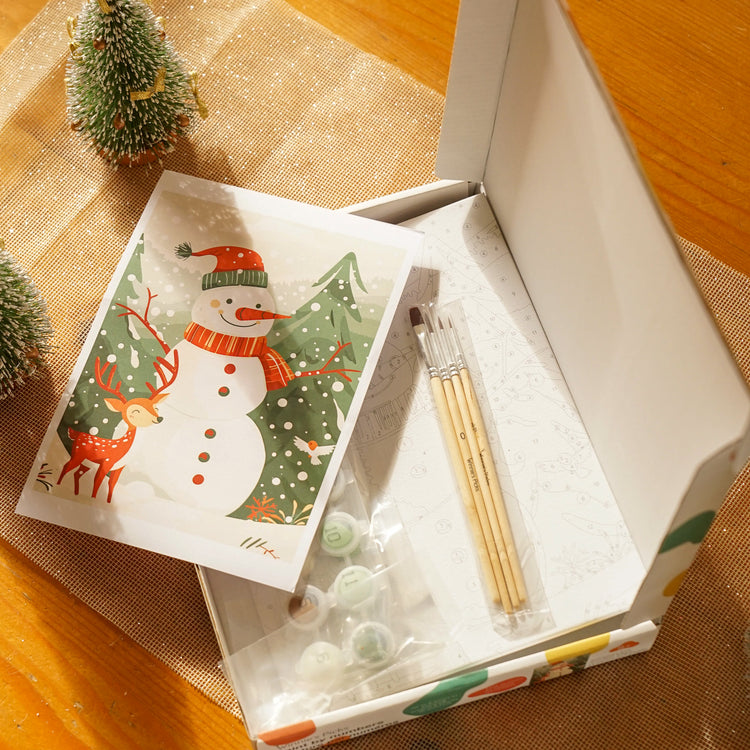 Snowman and Reindeer Magic