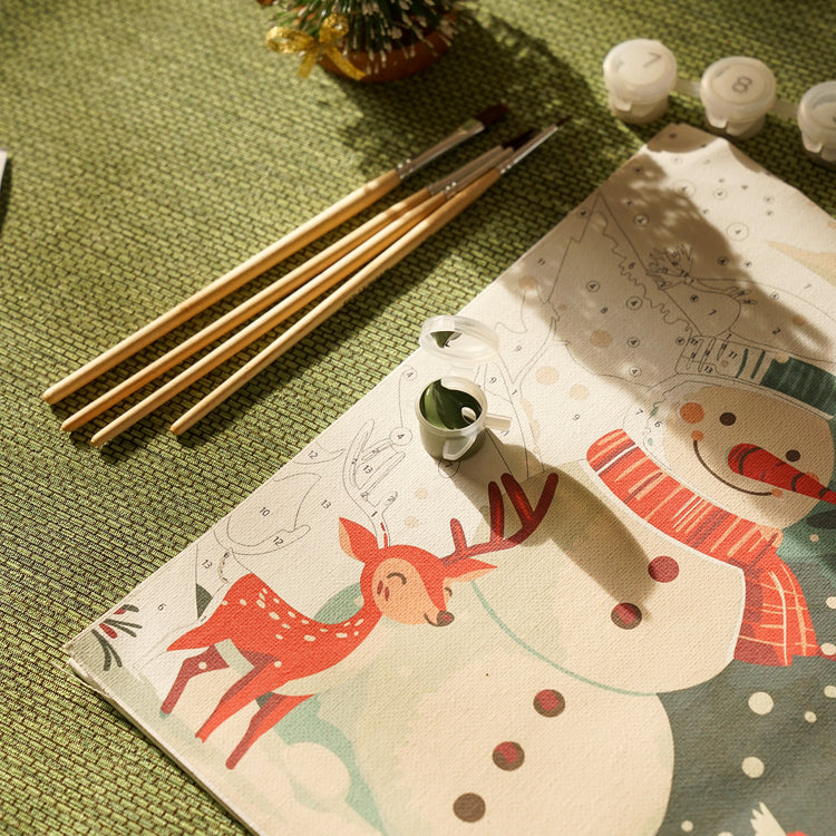Snowman and Reindeer Magic