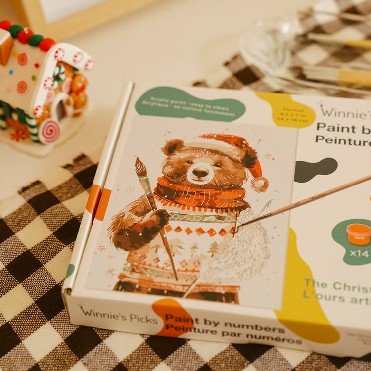 The Christmas Artist Bear