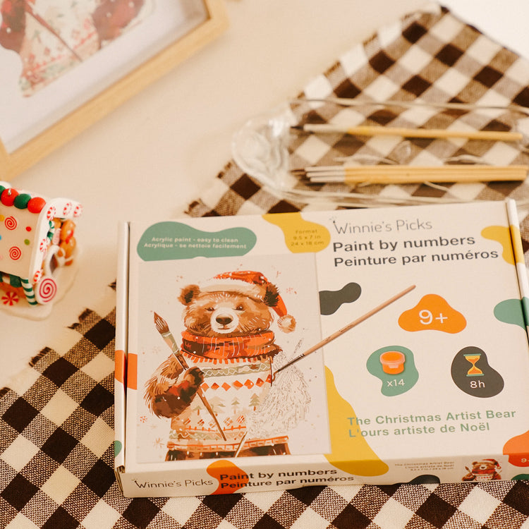 The Christmas Artist Bear