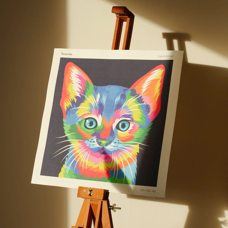 Colorful Kitten