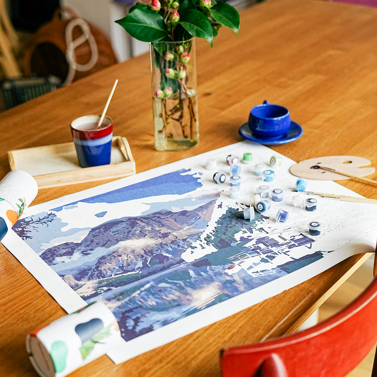 A Norwegian fjord cabin