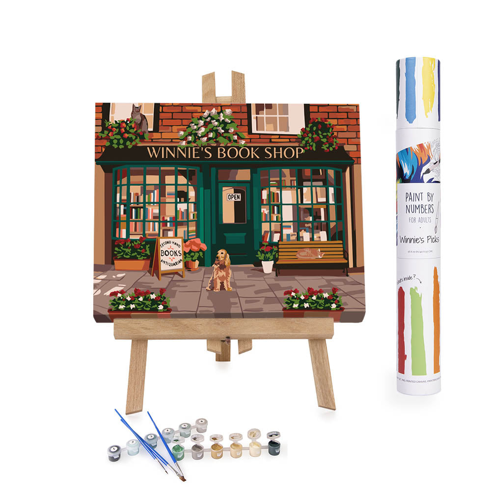 Books to Read - Paint by Numbers Kit