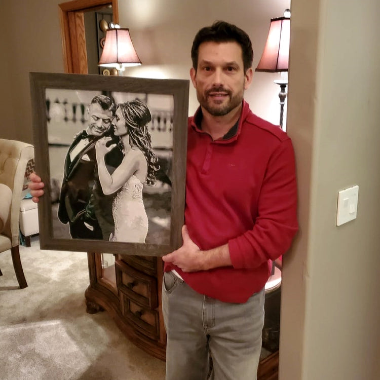 Custom Anniversary Paint by Numbers