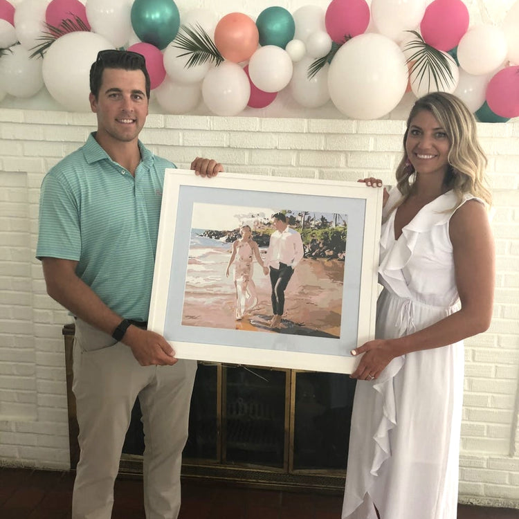 Custom Anniversary Paint by Numbers