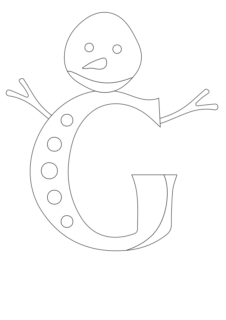 Free Letter G Painting Ideas