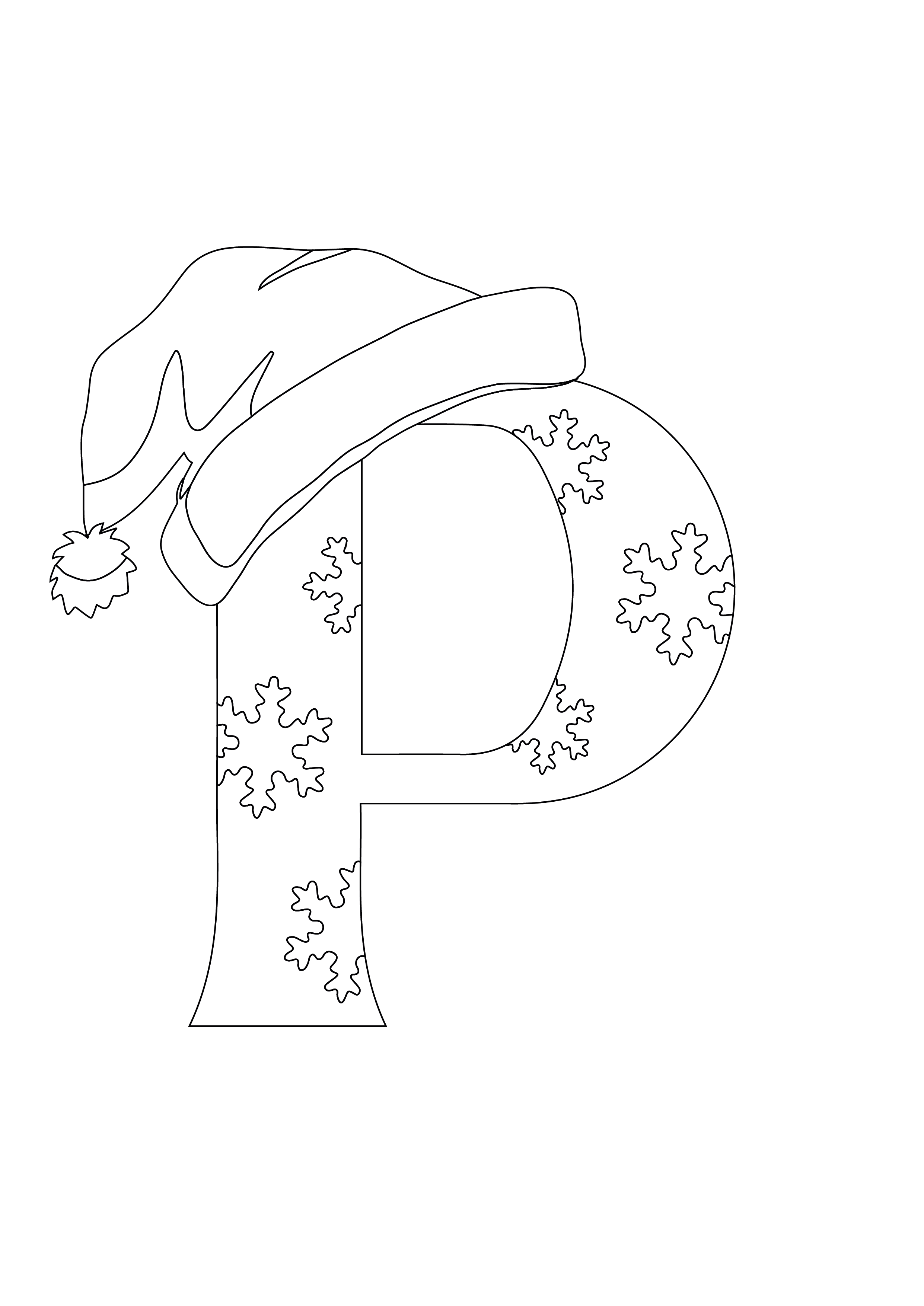 Free Letter P Painting Ideas | Winnie