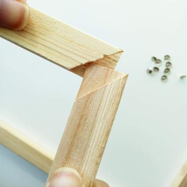 Civières pour châssis en bois pour votre peinture personnalisée