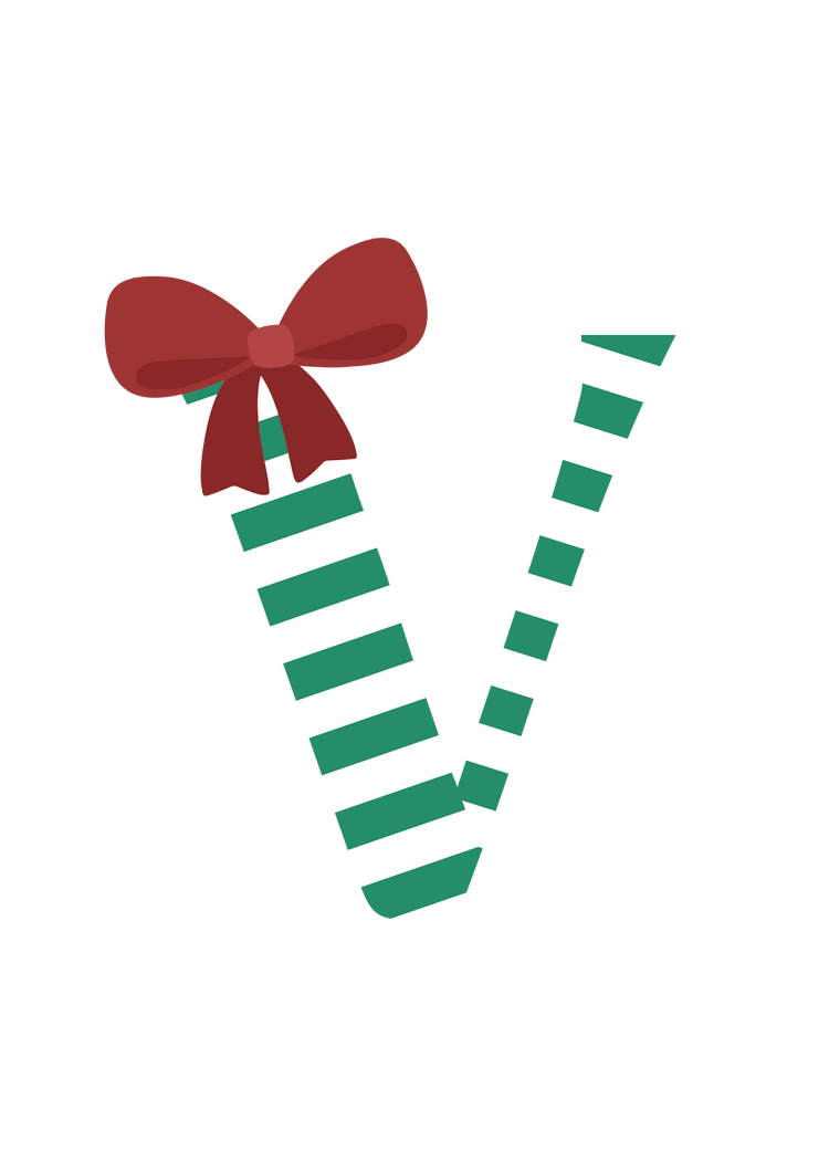 Free Letter V Painting Ideas