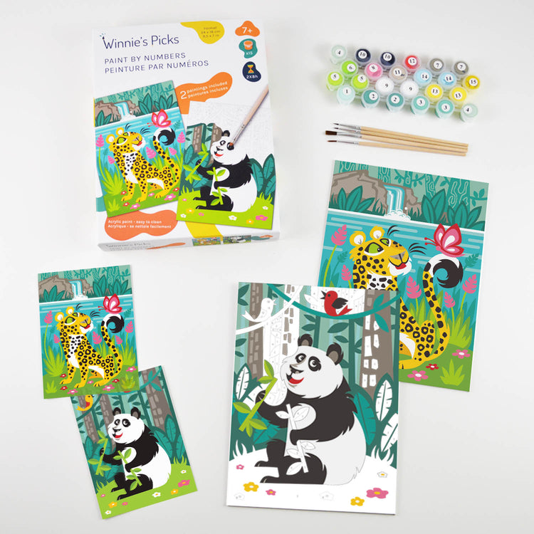 Panda & Léopard