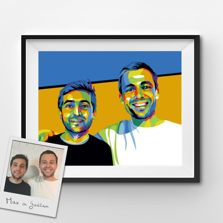 Custom Pop Art Paint by Numbers