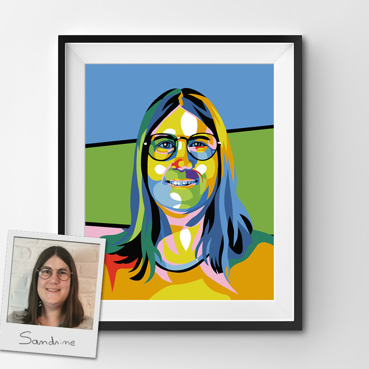 Custom Pop Art Paint by Numbers