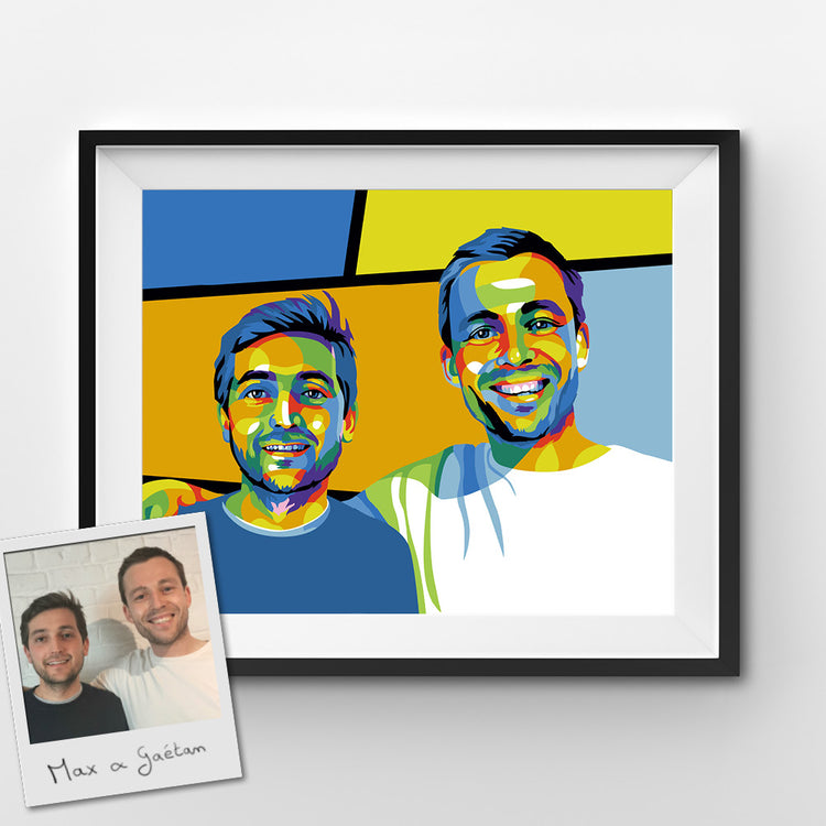 Custom Pop Art Paint by Numbers