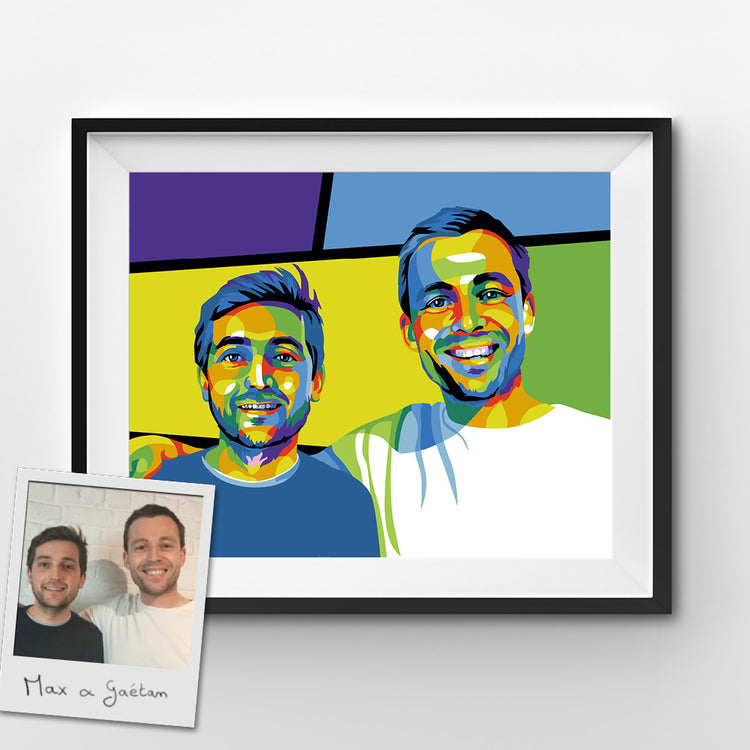 Custom Pop Art Paint by Numbers
