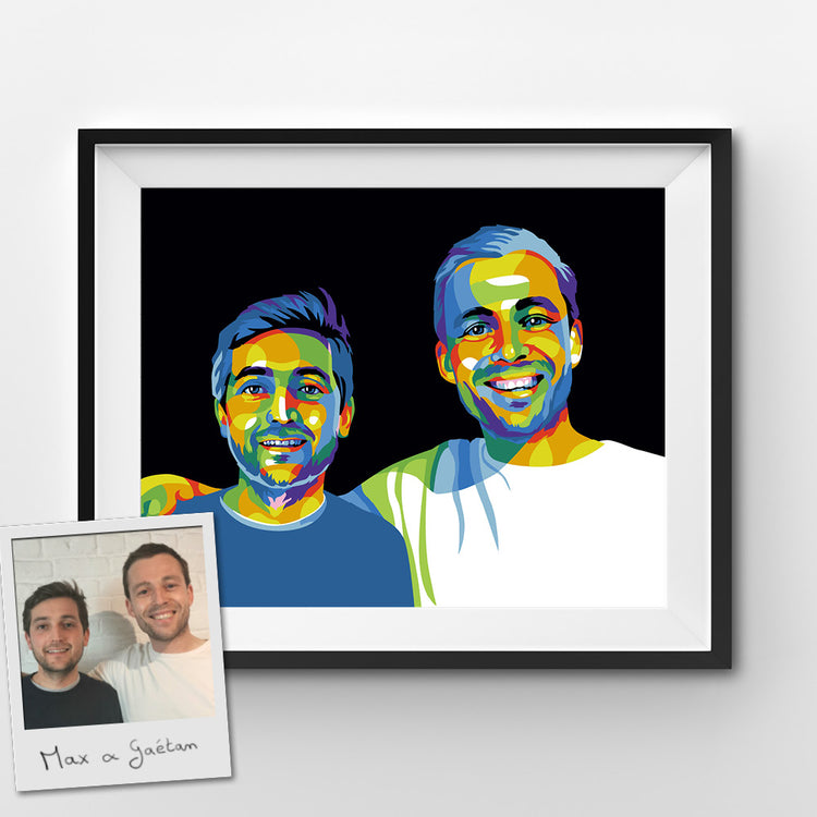 Custom Pop Art Paint by Numbers