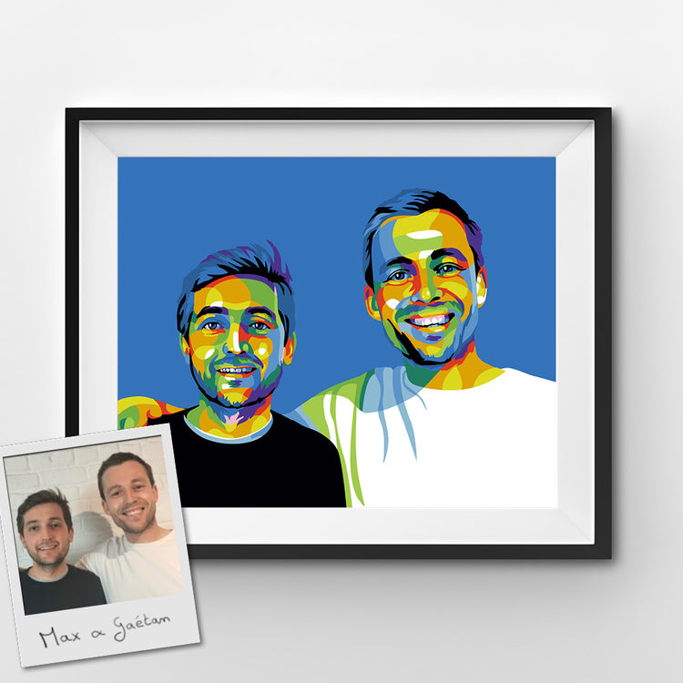 Custom Pop Art Paint by Numbers