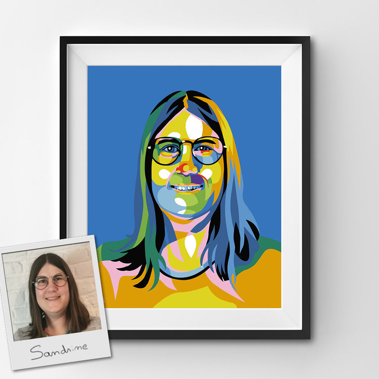 Custom Pop Art Paint by Numbers