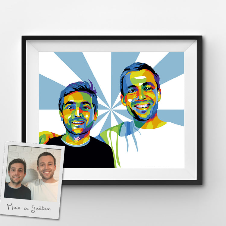 Custom Pop Art Paint by Numbers