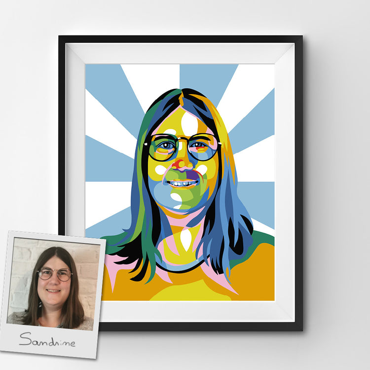 Custom Pop Art Paint by Numbers