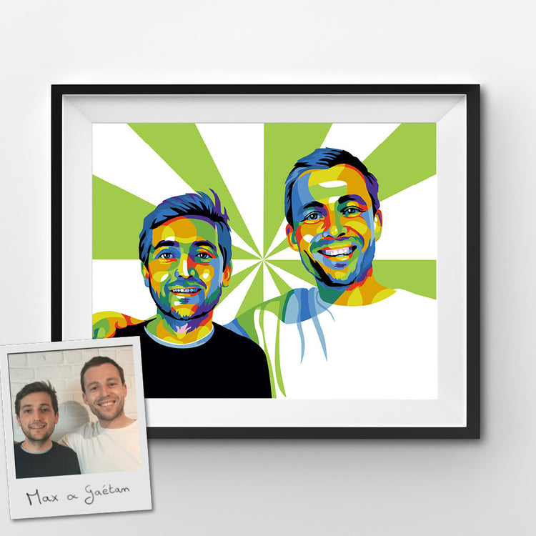 Custom Pop Art Paint by Numbers
