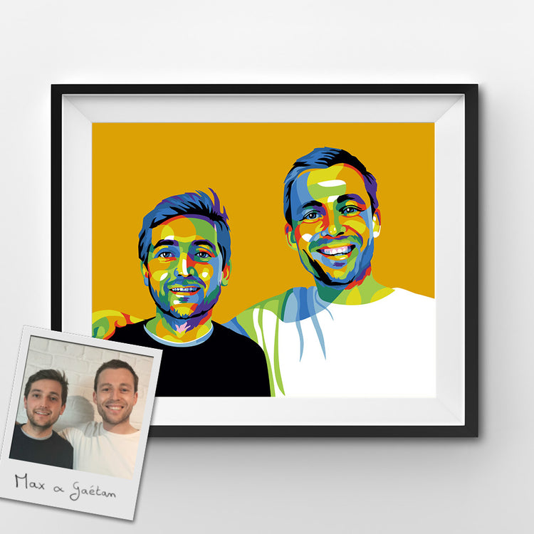 Custom Pop Art Paint by Numbers