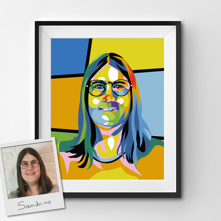 Custom Pop Art Paint by Numbers