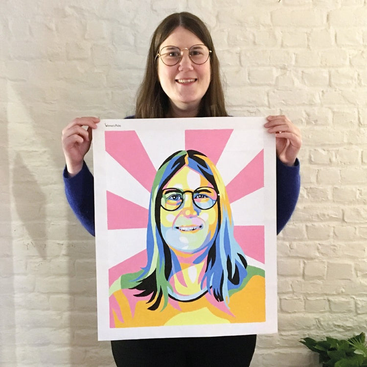 Custom Pop Art Paint by Numbers