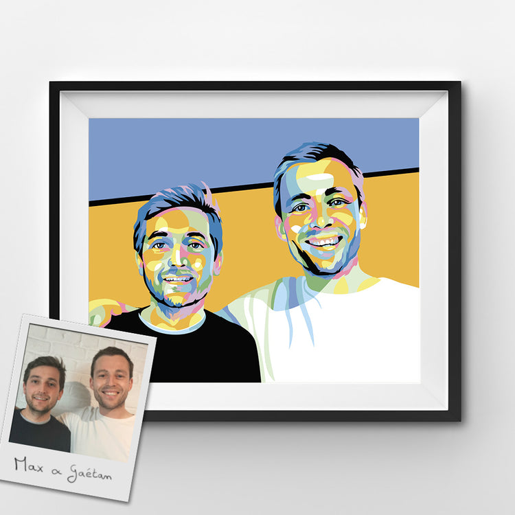 Custom Pop Art Paint by Numbers