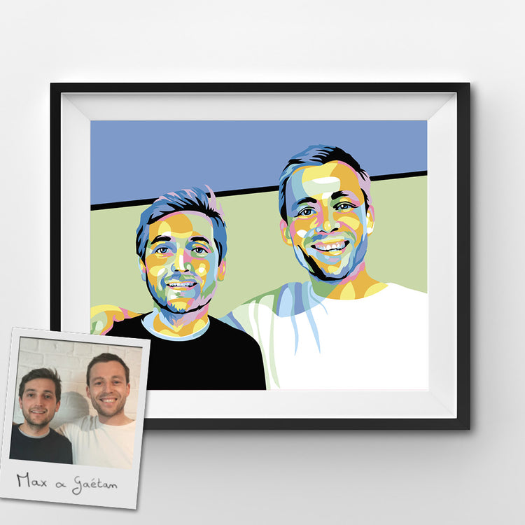 Custom Pop Art Paint by Numbers