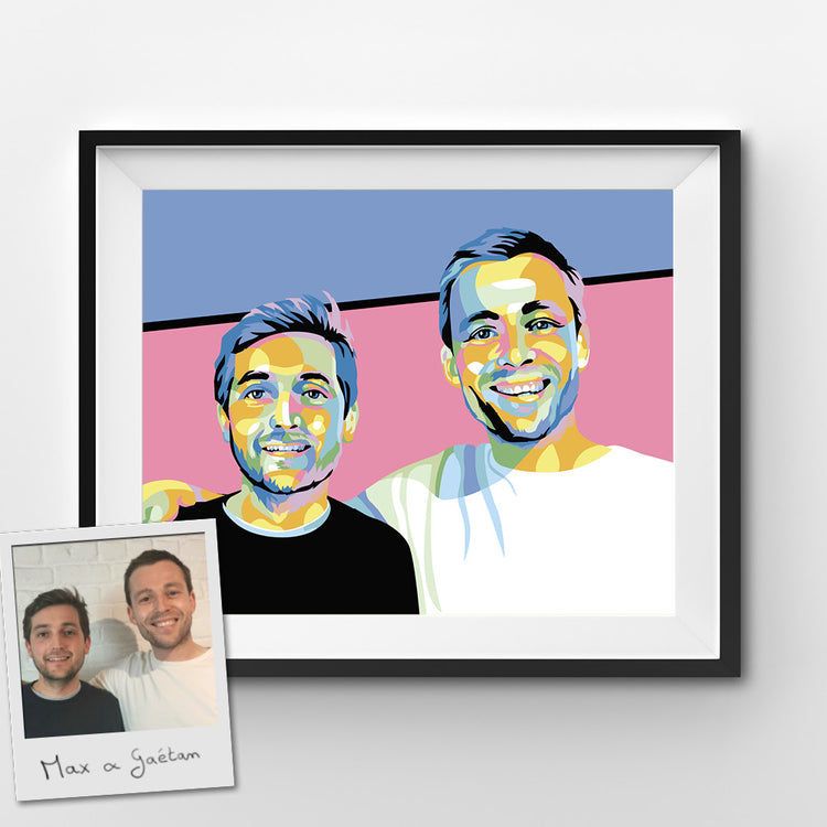 Custom Pop Art Paint by Numbers