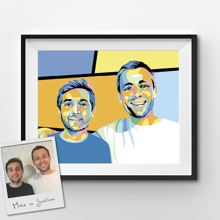 Custom Pop Art Paint by Numbers