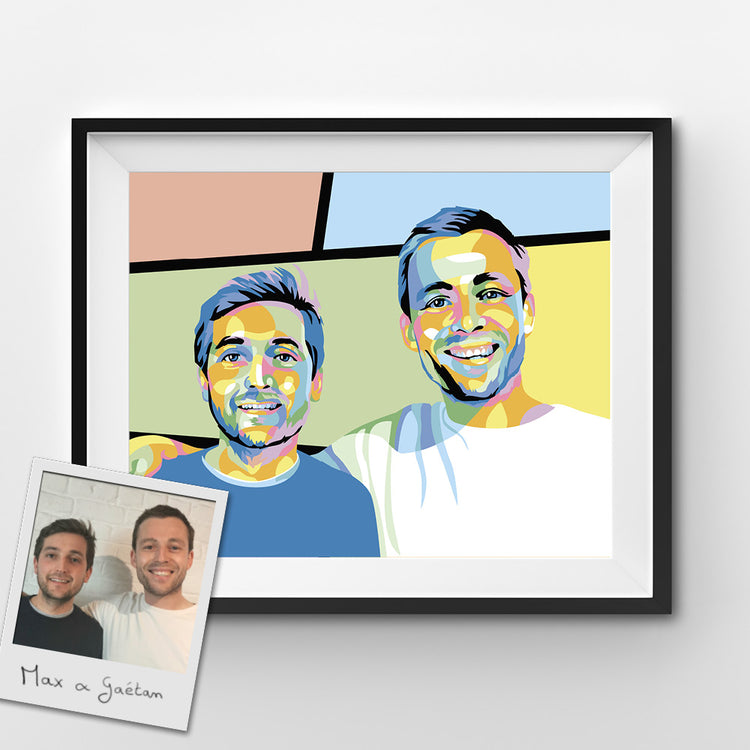 Custom Pop Art Paint by Numbers