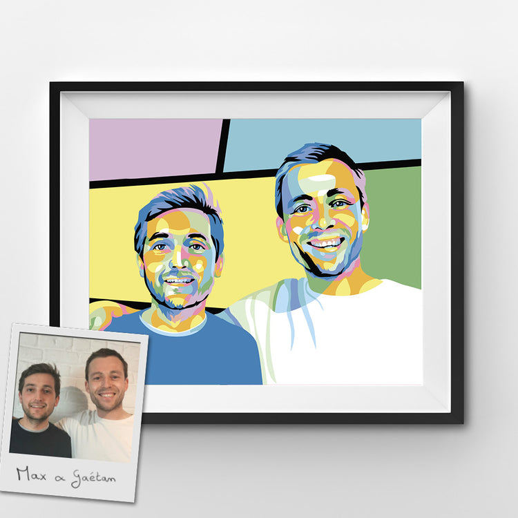 Custom Pop Art Paint by Numbers