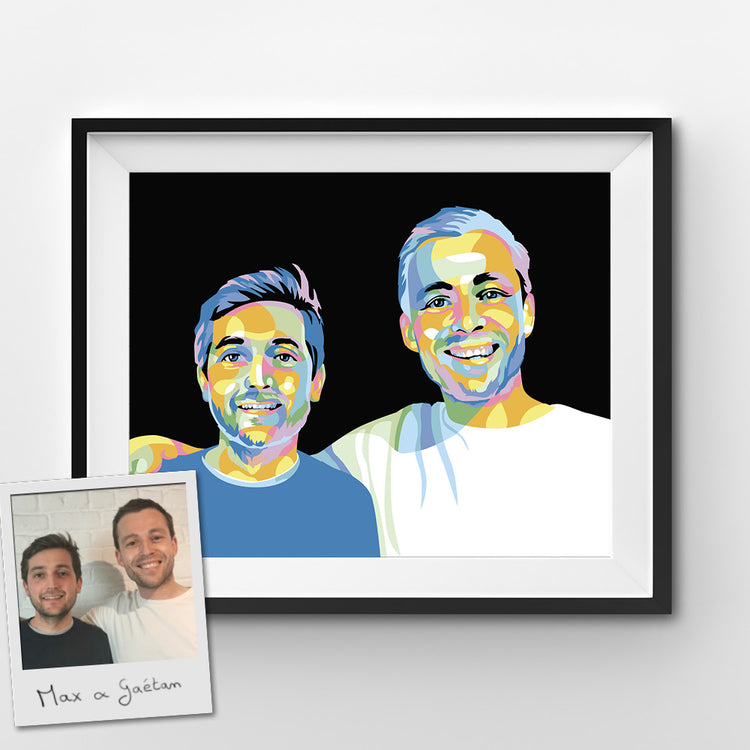 Custom Pop Art Paint by Numbers