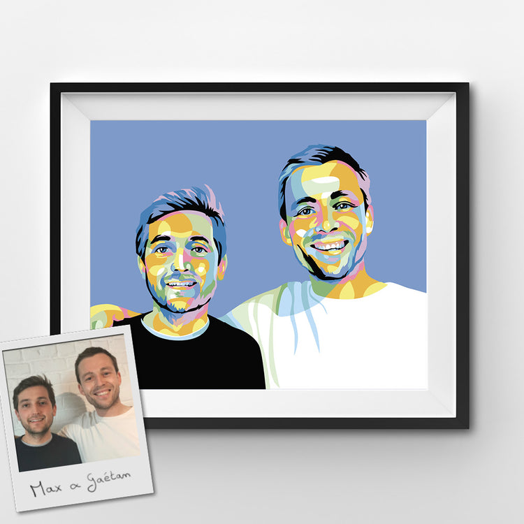 Custom Pop Art Paint by Numbers