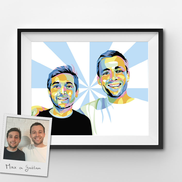 Custom Pop Art Paint by Numbers
