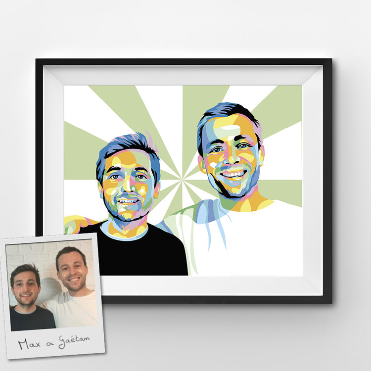 Custom Pop Art Paint by Numbers