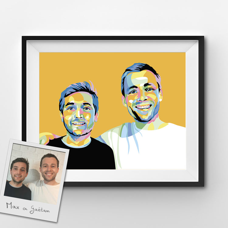 Custom Pop Art Paint by Numbers