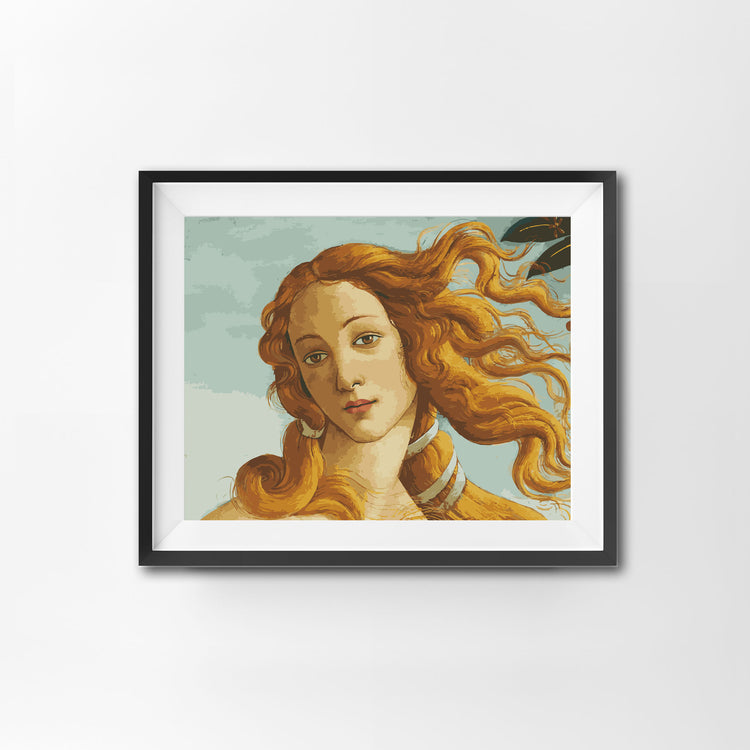The birth of Venus, by Sandro Botticelli