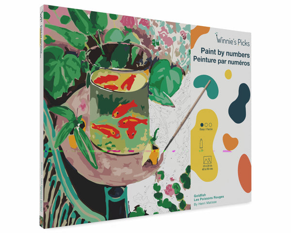Goldfish, Henri Matisse | Framed Paint by Numbers | Free 3-day