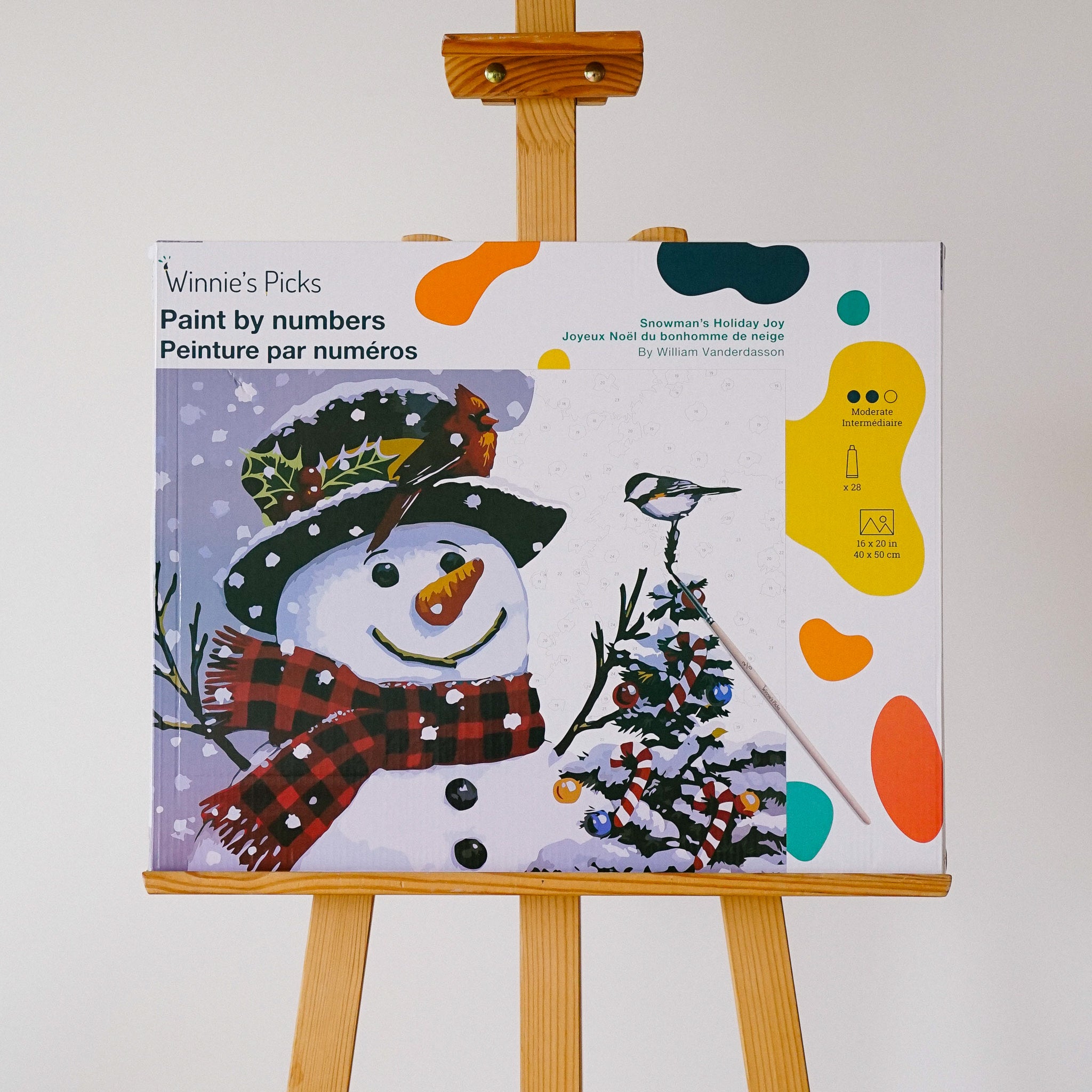 Snowman’s Holiday Joy, by William Vanderdasson