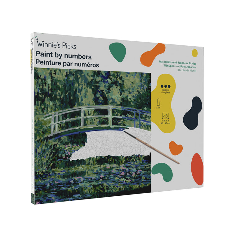 Waterlilies and Japanese Bridge, Claude Monet