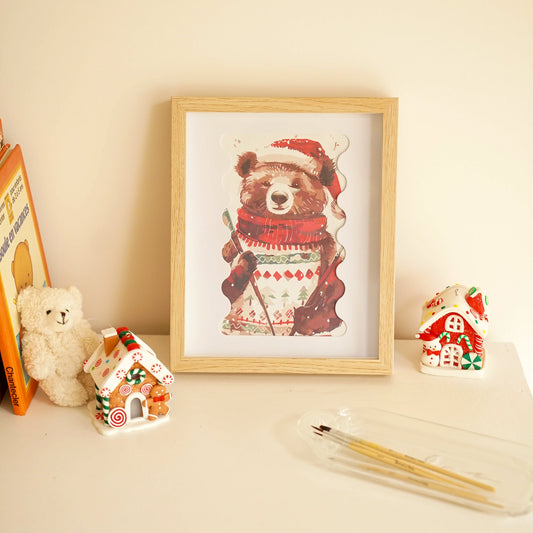 The Christmas Artist Bear